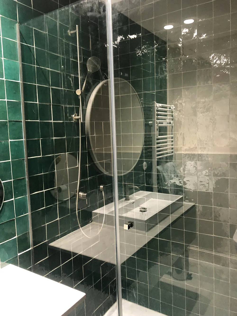 Paroi de douche sur mesure