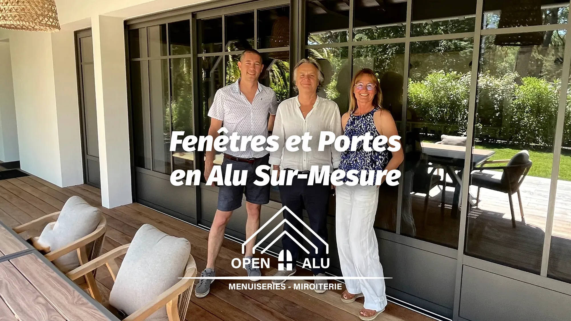 Open Alu Arcachon Fabrication et pose de Fenêtres et portes en Aluminium sur-mesure